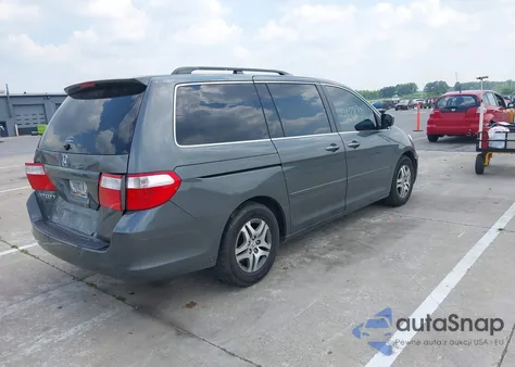 2007 Honda Odyssey Ex-L from USA, damaged, VIN 5FNRL38677B409505